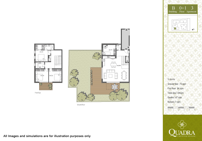 Appartment 3 (5 pièces) 