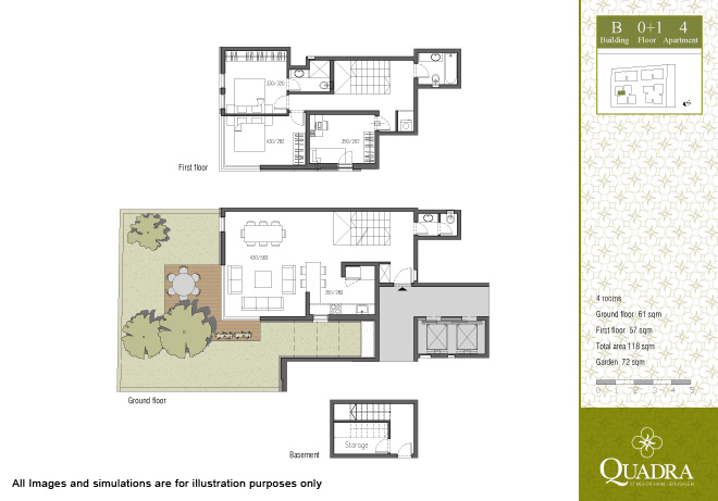 Appartment 4 (4 pièces) 
