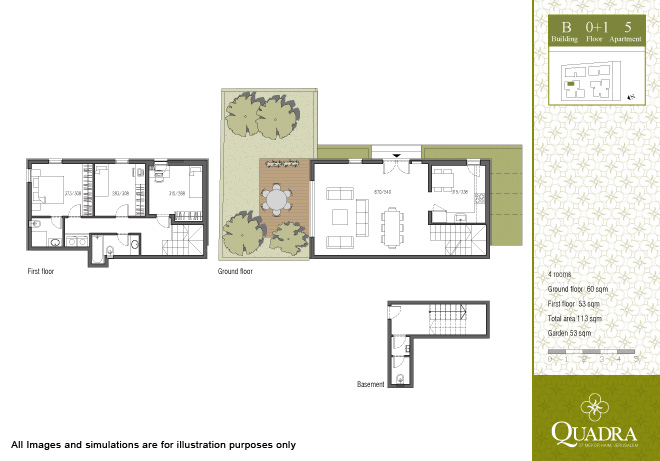 Appartment 5 (4 pièces) 