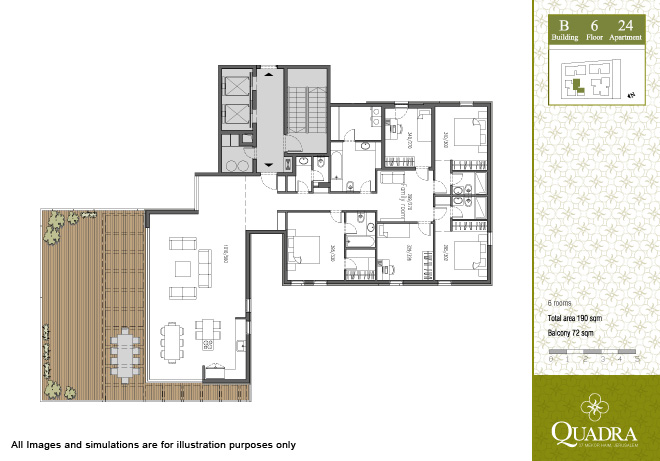 Appartment 24 (6 pièces) 