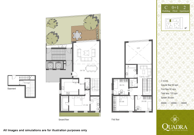 Appartment 2 (5 pièces) 