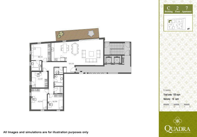 Appartment 7 (5 pièces) 