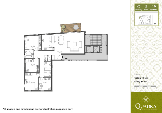 Appartment 19 (5 pièces) 