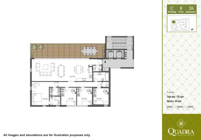 Appartment 26 (5 pièces) 