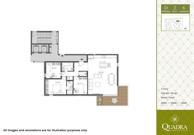 Appartment 6 (4 pièces) 