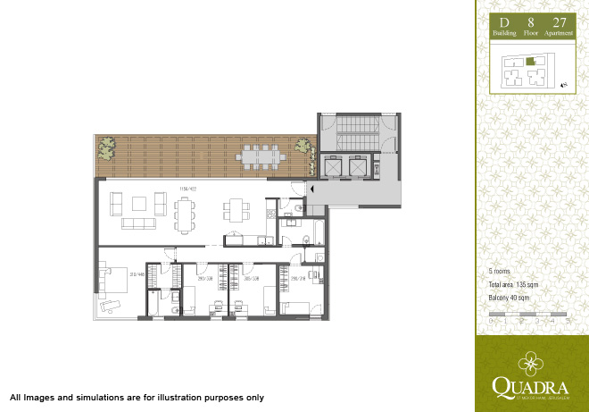 Appartment 27 (5 pièces) 